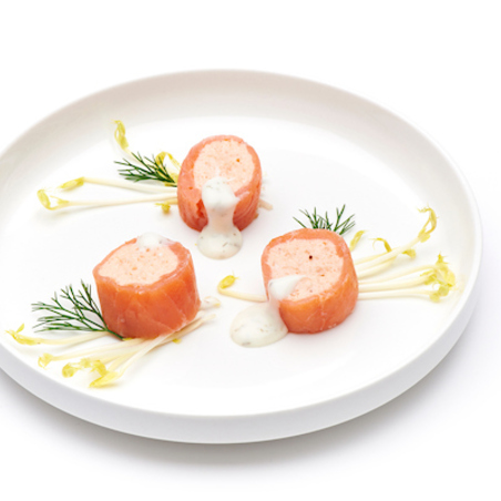 Cannelloni van gerookte zalm