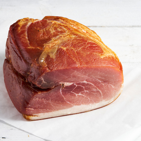 Cobourg ham met de trommelmethode