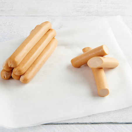 Frankfurter met de cutter