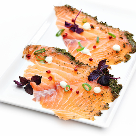 Gravad Lax (Gemarineerde zalm)