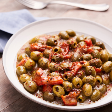 Salade d'olives grecque