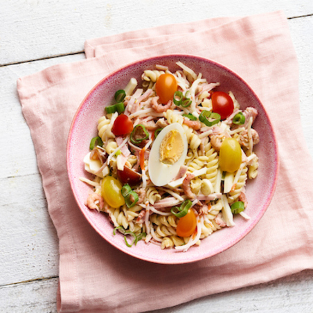 Salade printanière avec spirelli