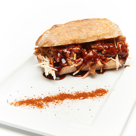 Sandwich pulled pork