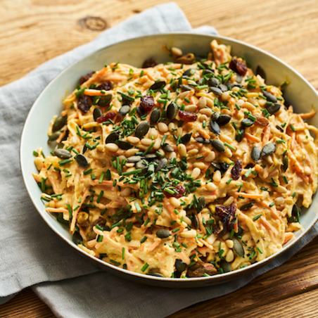 Salade de carottes et céléri rave