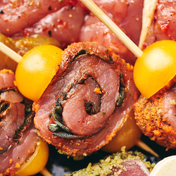 Brochette de veau à la sauge