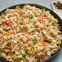 Salade de pâtes aux fruits de mer